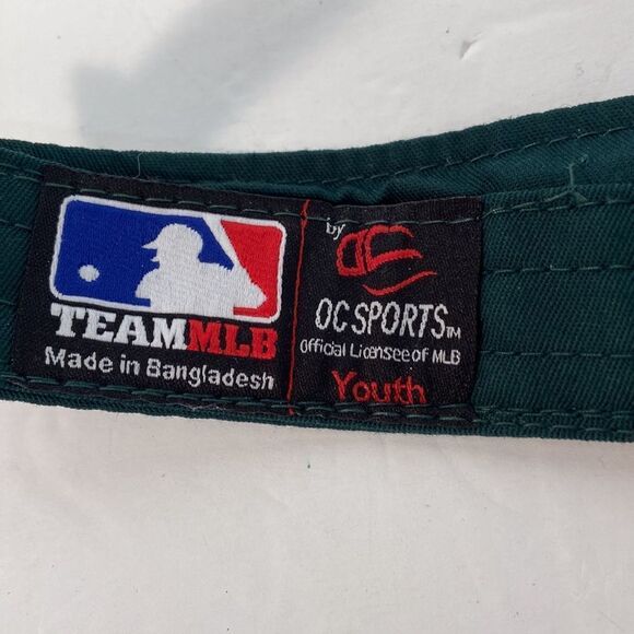 Oakland “A’s” Team MLB Youth Embroidered Adjustable Visor NWOT - Picture 5 of 7